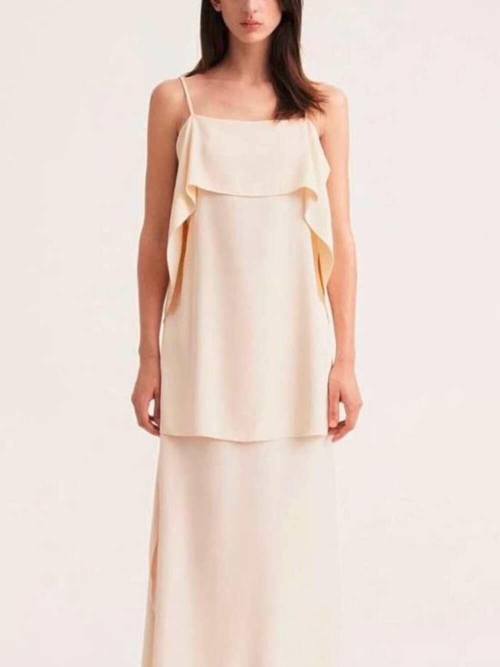 Toteme Blush Draped Viscose Cami